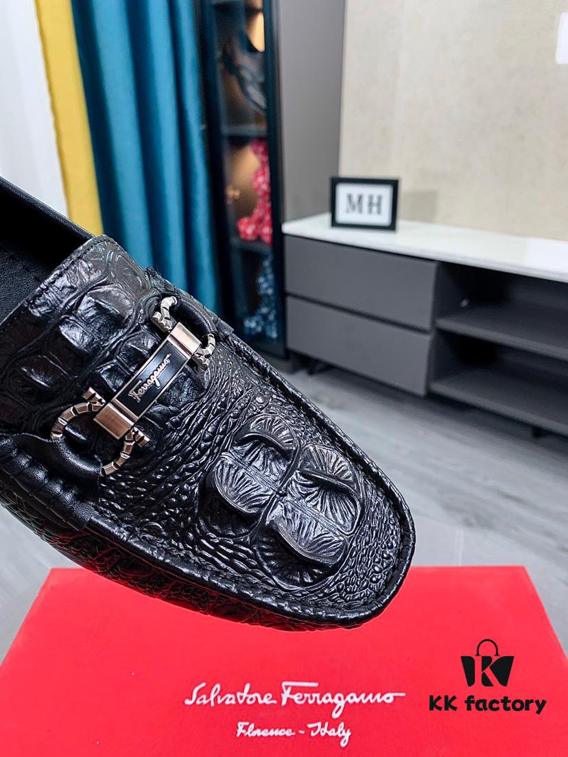 Ferragamo New Arrival High-End Loafers