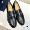 Top-tier Original Order PRADA Men's Luxury Dress Shoes, Genuine Calfskin, Handcrafted with Premium Leather Linings and Soles