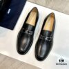 Top-tier Original Order PRADA Men's Luxury Dress Shoes, Genuine Calfskin, Handcrafted with Premium Leather Linings and Soles
