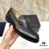 Top-tier Original Order PRADA Men's Luxury Dress Shoes, Genuine Calfskin, Handcrafted with Premium Leather Linings and Soles