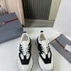 PRADA Men's Shoes Cabinet Hot Sale, Synchronized with Official Website, High-Quality Delivery - Genuine Cowhide Flyknit Upper with Cowhide Lining, 1:1 Replica, Original Factory Sole