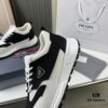 PRADA Men's Shoes Cabinet Hot Sale, Synchronized with Official Website, High-Quality Delivery - Genuine Cowhide Flyknit Upper with Cowhide Lining, 1:1 Replica, Original Factory Sole
