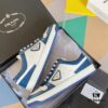 PRADA Prada 22C New Arrival Tri-Logo Couple White Sneakers Casual Athletic Shoes
