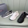 PRADA Men's Shoes, Counter Hit Product, Synchronized with Official Website, High-Quality Delivery - Genuine Cowhide Combined with Mesh Upper, Cowhide Lining, 1:1 Replica, Original Factory Sole, Size 38-45 (Size 45 Custom Made, No Returns or Exchanges)