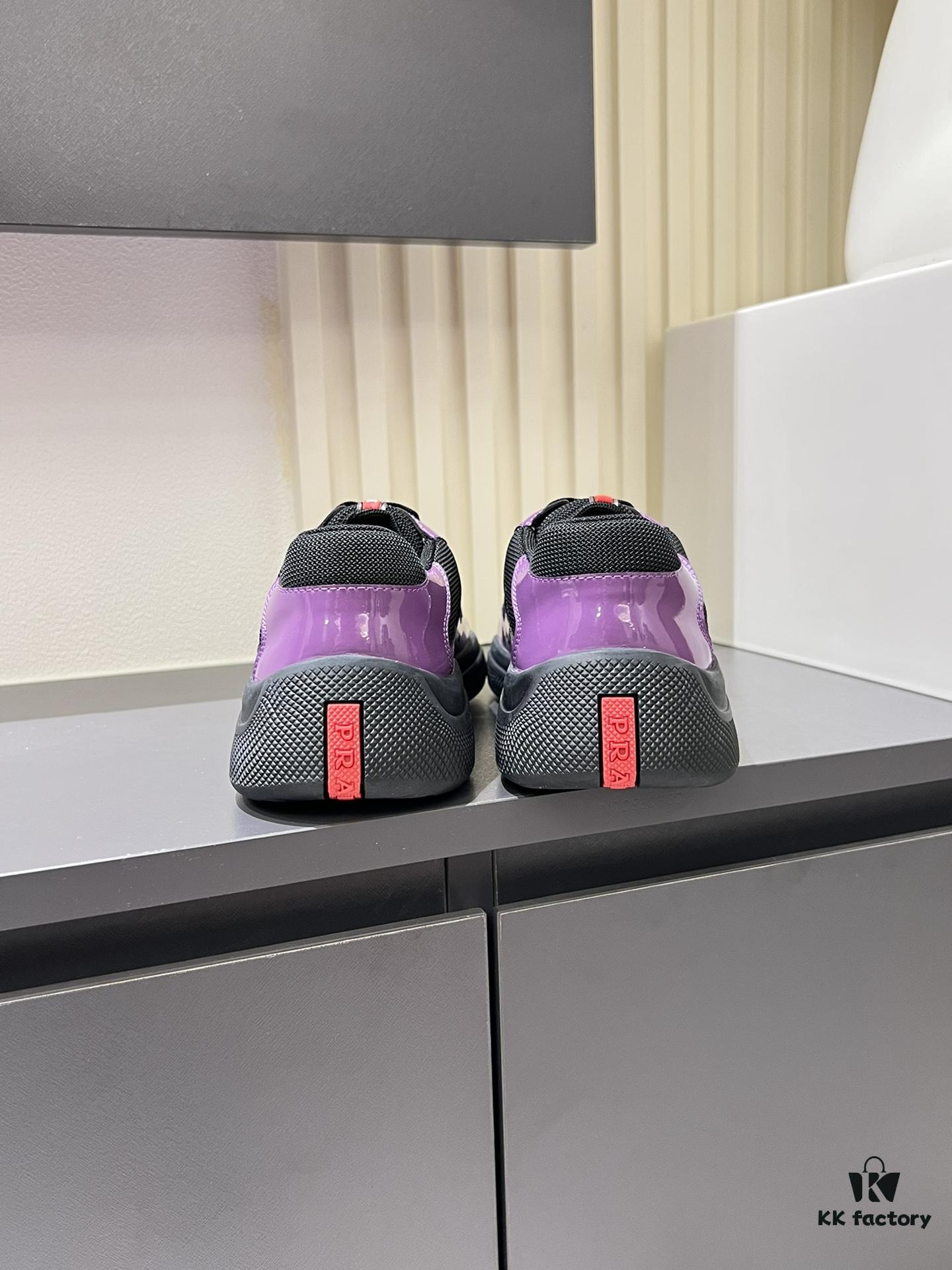 PRAD* Couple's New Arrival Casual Sports Shoes, Premium Quality with TW Custom Dual-Layer Breathable Mesh and Top-Grade Cowhide Upper, Calfskin Insole with Perforated Design for Superior Comfort, Original Factory Vacuum PU Molded Sole for Lightweight Softness and Excellent Foot Feel