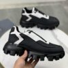 High-Quality Beef Leather Men's Shoes (PRADA) 2021 Latest Official Release, 1:1 Replication, Hong Kong Counter Synchronized, Runway Matched
