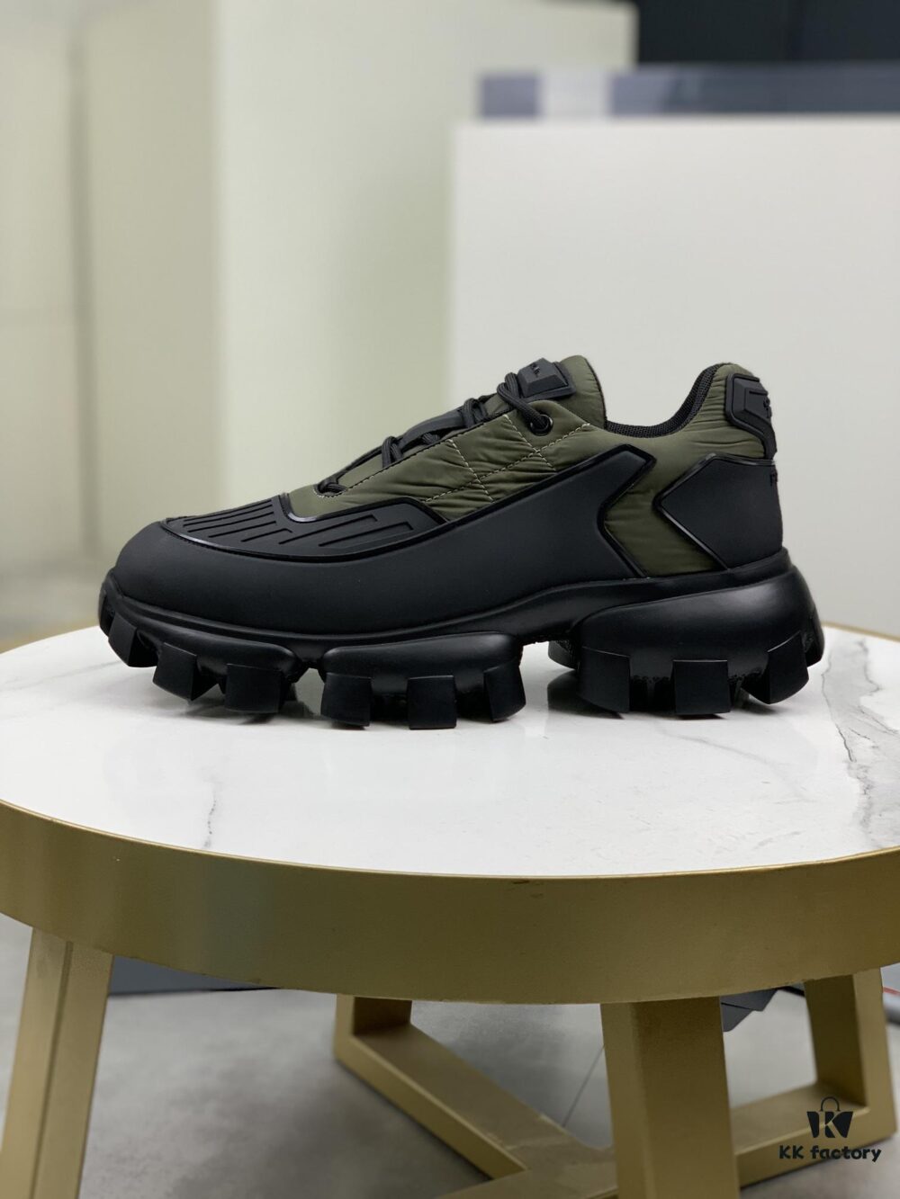 High-Quality PRADA Men's Shoes 2021 Latest Official Website Release, 1:1 Replication, Hong Kong Counter Synchronized, Runway Same Style