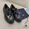 Prada Loafers with Triangle Logo Detail, Restocking Continuously