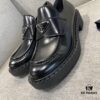 Prada Loafers with Triangle Logo Detail, Restocking Continuously