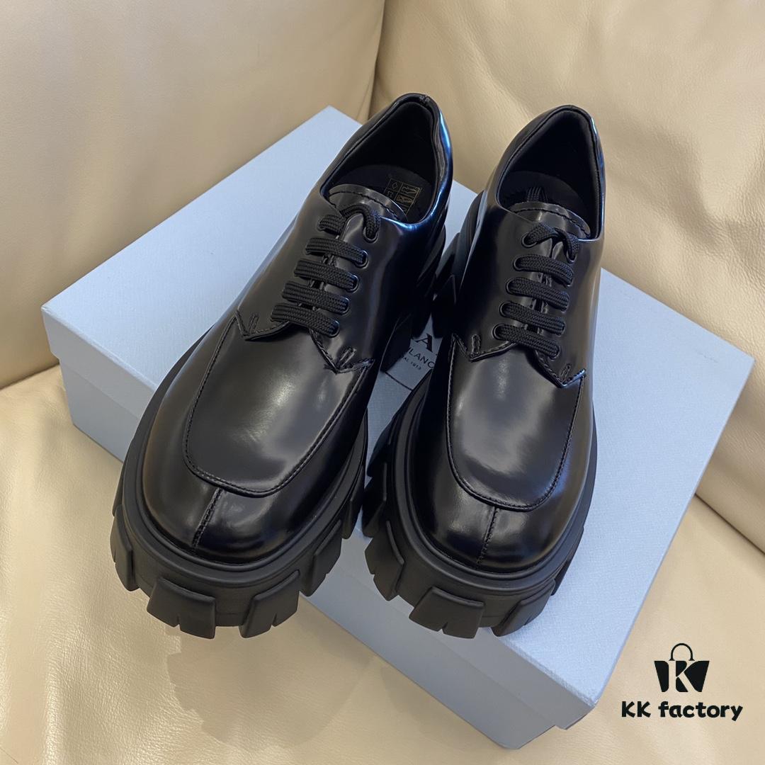 PRADA Gear-Soled Loafers Top Version Faithfully Replicated with Premium Craftsmanship