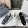 PRADA Men's Shoes, Bestselling Counter Model, Synchronized with Official Website, High-Quality Delivery - Genuine Cowhide Flyknit Upper with Leather Lining, 1:1 Replica, Original Factory Sole, Sizes 38-45 (Size 45 Custom Made, No Returns or Exchanges)