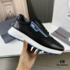 PRADA Men's Shoes, Bestselling Counter Model, Synchronized with Official Website, High-Quality Delivery - Genuine Cowhide Flyknit Upper with Leather Lining, 1:1 Replica, Original Factory Sole, Sizes 38-45 (Size 45 Custom Made, No Returns or Exchanges)