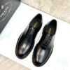 PRADA High-Quality Men's Fashion Dress Shoes, Slip-On Style, Premium Cowhide Leather, Rubber Sole, British Style, European and American Trend