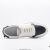Givenchy Urban Street Leather Sneakers Fashion Versatile Casual Lace-up White Leather Sneakers
