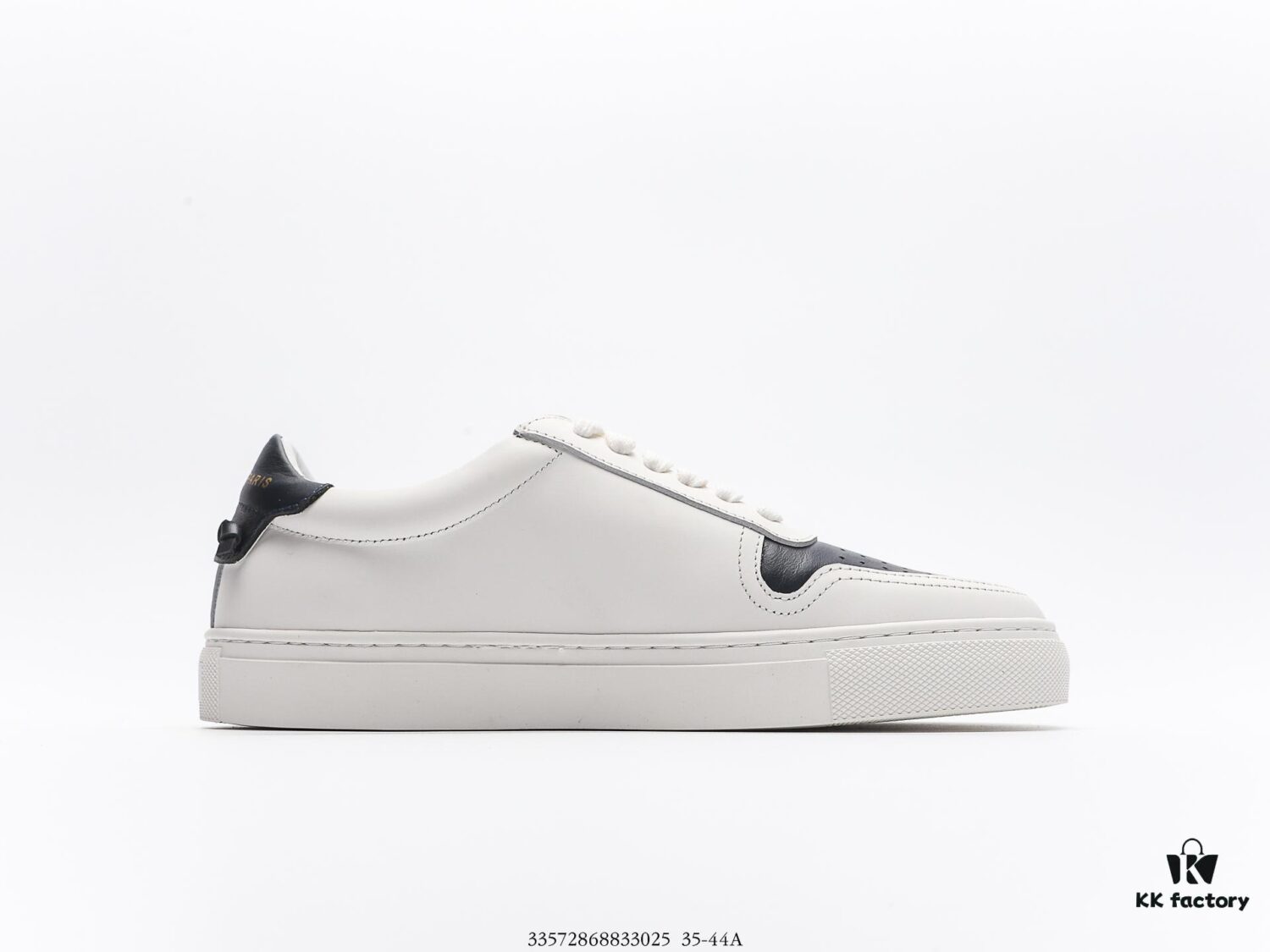 Givenchy Urban Street Leather Sneakers Fashion Versatile Casual Lace-up White Leather Sneakers