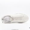 Givenchy Urban Street Leather Sneakers Fashion Versatile Casual Leather Lace-up White Sneakers