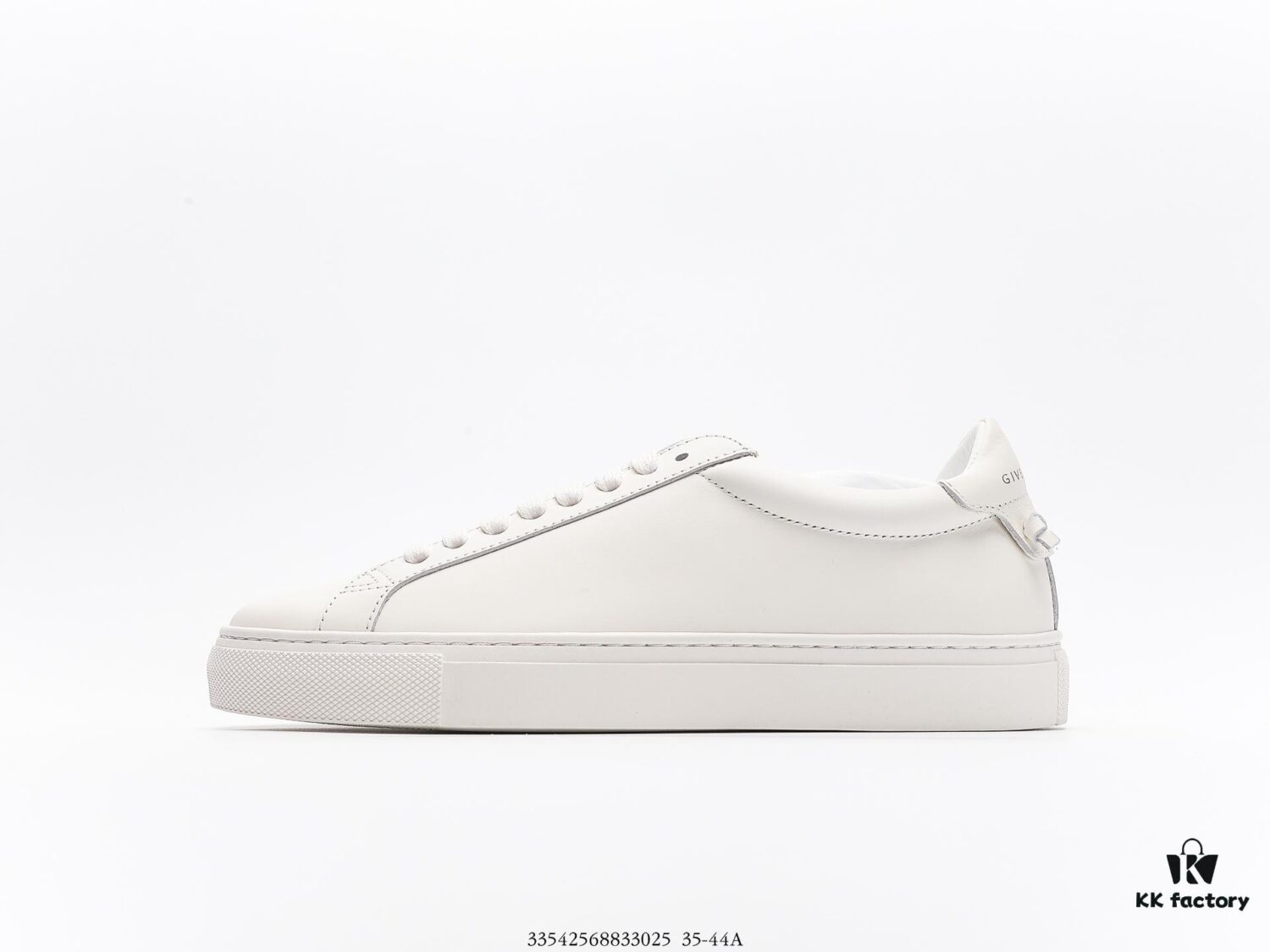 Givenchy Urban Street Leather Sneakers Fashion Versatile Casual Leather Lace-up White Sneakers