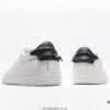 Givenchy Urban Street Leather Sneakers Fashion Versatile Casual Lace-up White Leather Sneakers