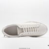 Givenchy Urban Street Leather Sneakers Fashion Versatile Casual Leather Lace-up White Sneakers
