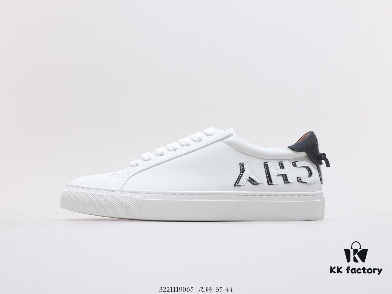 Givenchy Givenchy Fashion Casual White Shoes Official Recommended New Color (Dark Green) Sea Turtle Version Top-Quality Glue-Free Craftsmanship Original Size 11 Pattern High-End Version on the Market Exclusive Release Top-Tier Custom Silk Cowhide at Heel