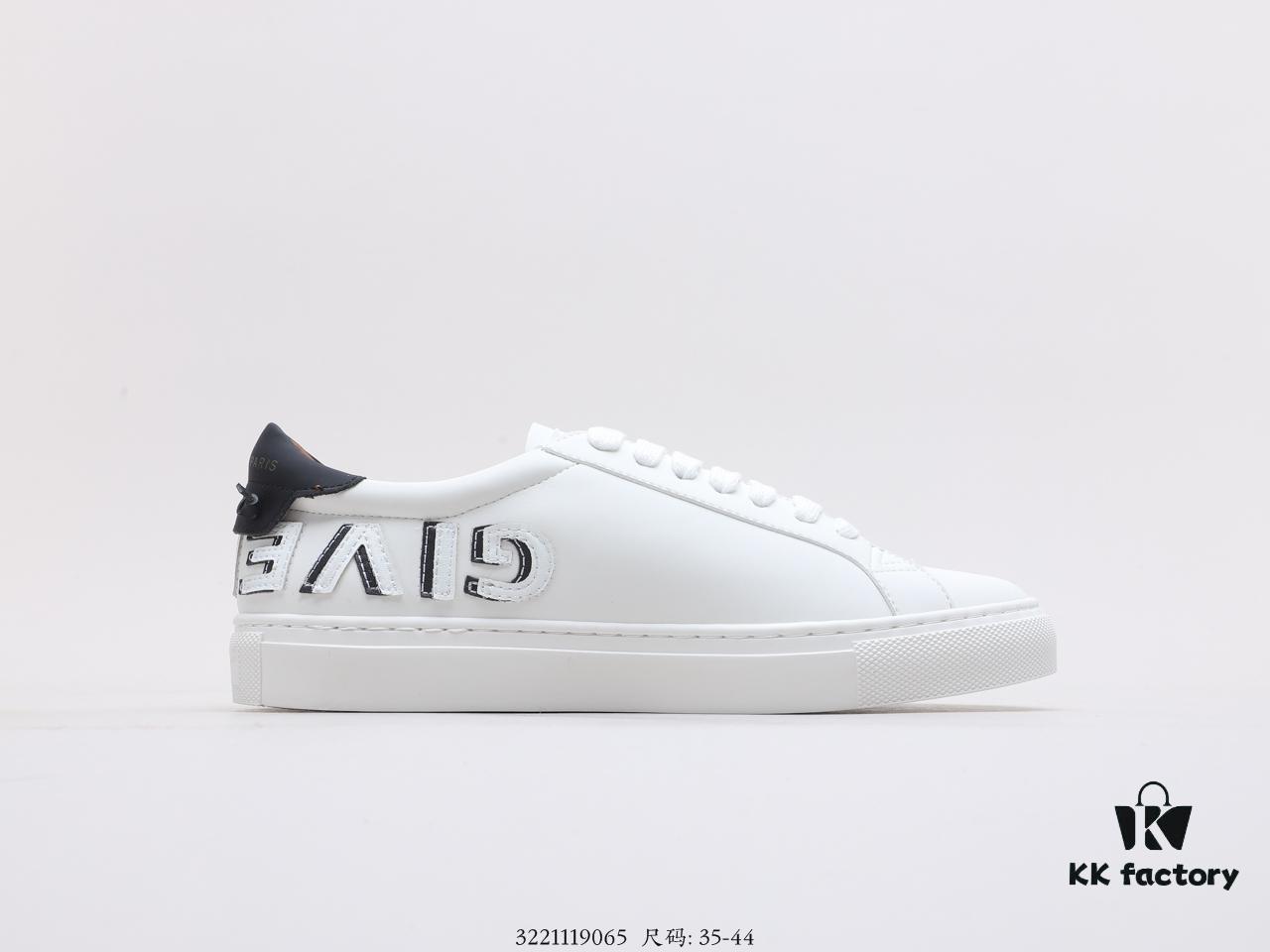 Givenchy Givenchy Fashion Casual White Shoes Official Recommended New Color (Dark Green) Sea Turtle Version Top-Quality Glue-Free Craftsmanship Original Size 11 Pattern High-End Version on the Market Exclusive Release Top-Tier Custom Silk Cowhide at Heel