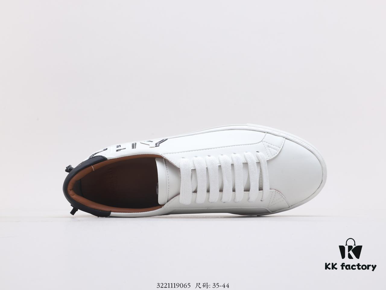 Givenchy Givenchy Fashion Casual White Shoes Official Recommended New Color (Dark Green) Sea Turtle Version Top-Quality Glue-Free Craftsmanship Original Size 11 Pattern High-End Version on the Market Exclusive Release Top-Tier Custom Silk Cowhide at Heel