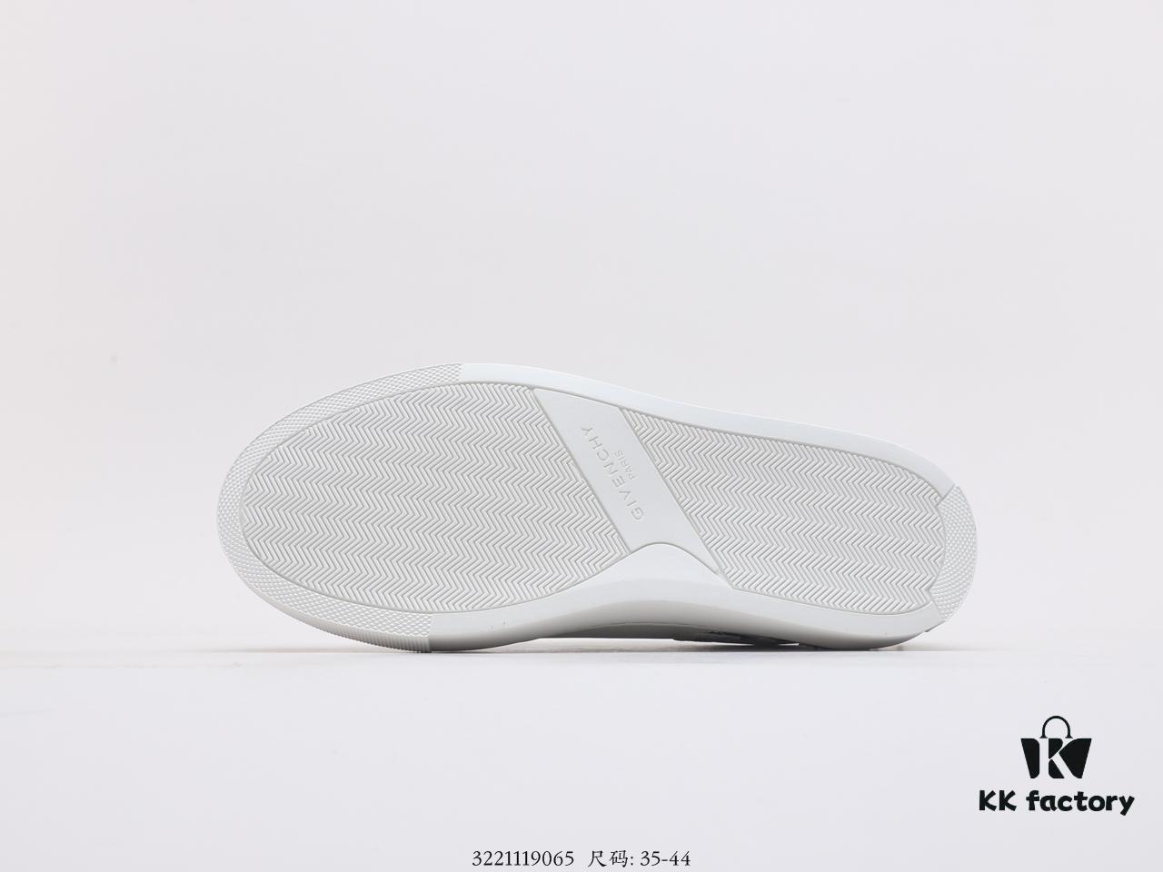 Givenchy Givenchy Fashion Casual White Shoes Official Recommended New Color (Dark Green) Sea Turtle Version Top-Quality Glue-Free Craftsmanship Original Size 11 Pattern High-End Version on the Market Exclusive Release Top-Tier Custom Silk Cowhide at Heel