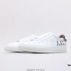 Givenchy Givenchy Fashion Casual White Shoes Official Recommended New Color (Dark Green) Sea Turtle Version Top-Quality Glue-Free Craftsmanship Original Size 11 Pattern High-End Version on the Market Exclusive Release Top-Tier Custom Silk Cowhide at Heel
