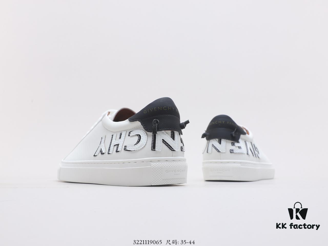 Givenchy Givenchy Fashion Casual White Shoes Official Recommended New Color (Dark Green) Sea Turtle Version Top-Quality Glue-Free Craftsmanship Original Size 11 Pattern High-End Version on the Market Exclusive Release Top-Tier Custom Silk Cowhide at Heel