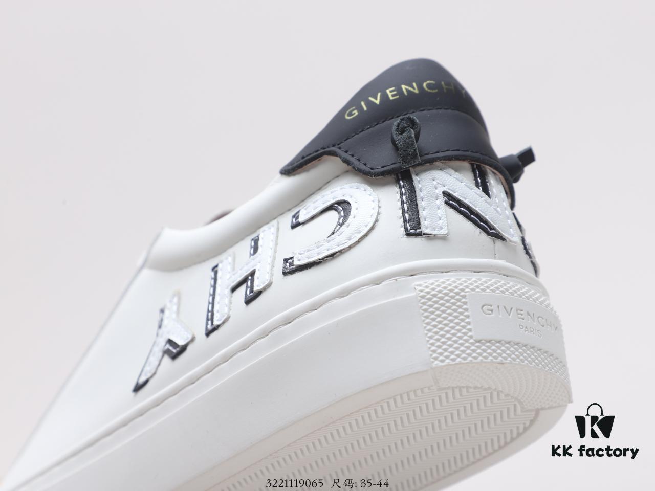 Givenchy Givenchy Fashion Casual White Shoes Official Recommended New Color (Dark Green) Sea Turtle Version Top-Quality Glue-Free Craftsmanship Original Size 11 Pattern High-End Version on the Market Exclusive Release Top-Tier Custom Silk Cowhide at Heel