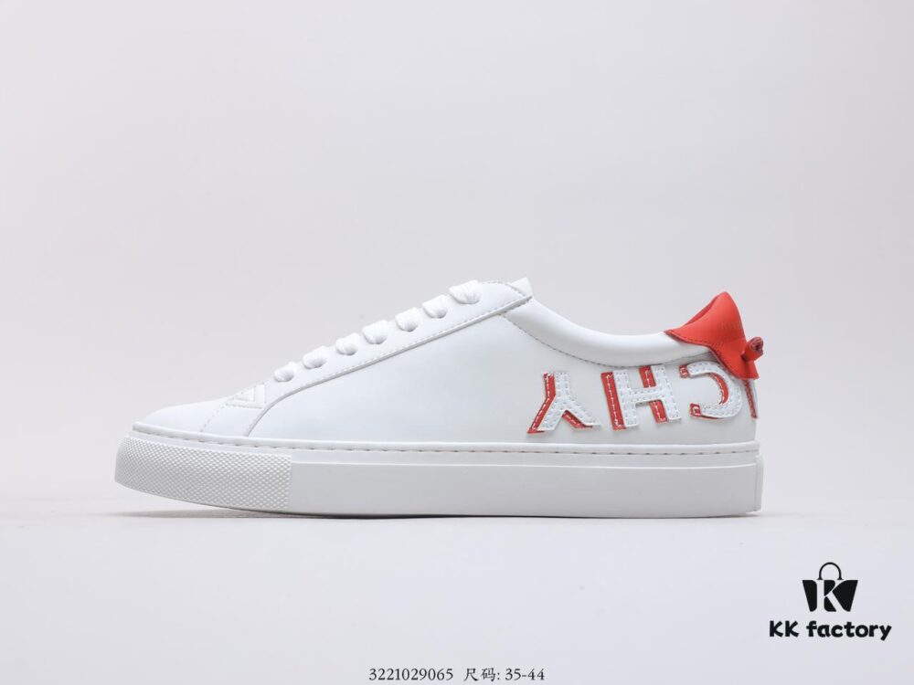 Givenchy Givenchy Fashion Casual White Sneakers Official New Color (Dark Green) Sea Shopping Proxy Purchase Designated Version Top-Tier Glueless Craftsmanship Original Size 11 Pattern Time-Consuming Research and Development Market's Best Version The First Pair of Givenchy for Autumn The Only Correct Quality Exclusive Release Top Custom Silk Calfskin at the Heel