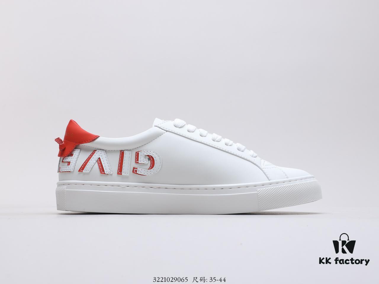 Givenchy Givenchy Fashion Casual White Sneakers Official New Color (Dark Green) Sea Shopping Proxy Purchase Designated Version Top-Tier Glueless Craftsmanship Original Size 11 Pattern Time-Consuming Research and Development Market's Best Version The First Pair of Givenchy for Autumn The Only Correct Quality Exclusive Release Top Custom Silk Calfskin at the Heel