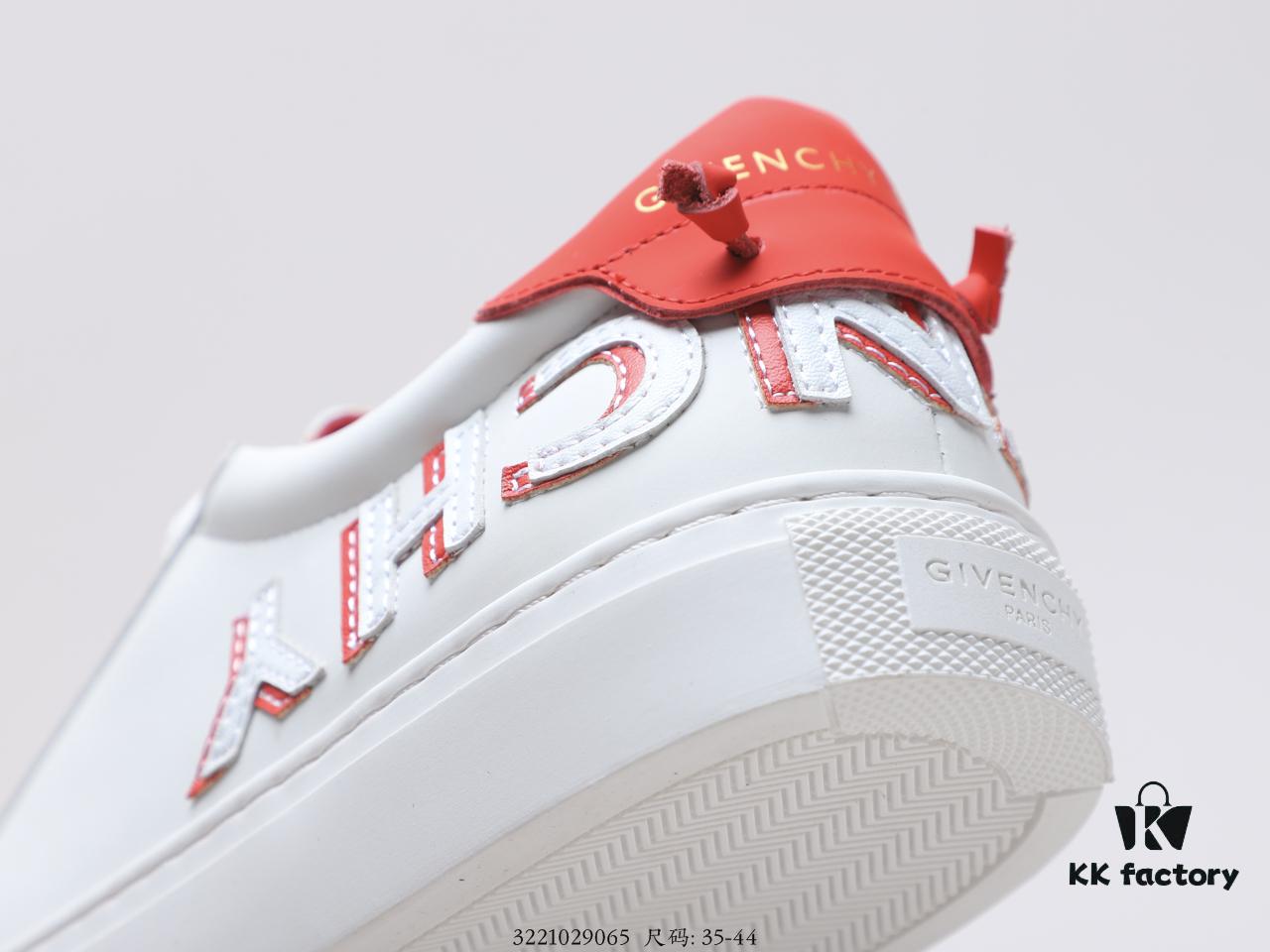 Givenchy Givenchy Fashion Casual White Sneakers Official New Color (Dark Green) Sea Shopping Proxy Purchase Designated Version Top-Tier Glueless Craftsmanship Original Size 11 Pattern Time-Consuming Research and Development Market's Best Version The First Pair of Givenchy for Autumn The Only Correct Quality Exclusive Release Top Custom Silk Calfskin at the Heel