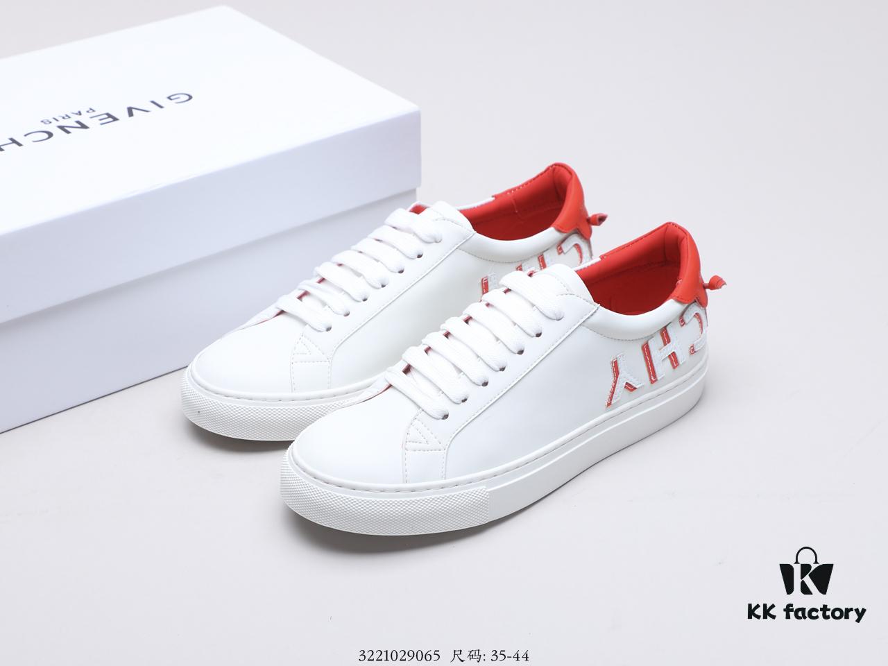 Givenchy Givenchy Fashion Casual White Sneakers Official New Color (Dark Green) Sea Shopping Proxy Purchase Designated Version Top-Tier Glueless Craftsmanship Original Size 11 Pattern Time-Consuming Research and Development Market's Best Version The First Pair of Givenchy for Autumn The Only Correct Quality Exclusive Release Top Custom Silk Calfskin at the Heel