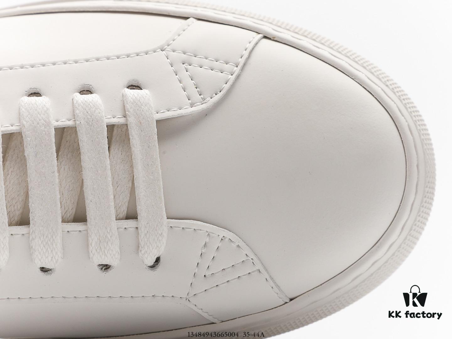 Givenchy Urban Street Leather Sneakers Fashion Versatile Casual Leather Lace-up White Sneakers