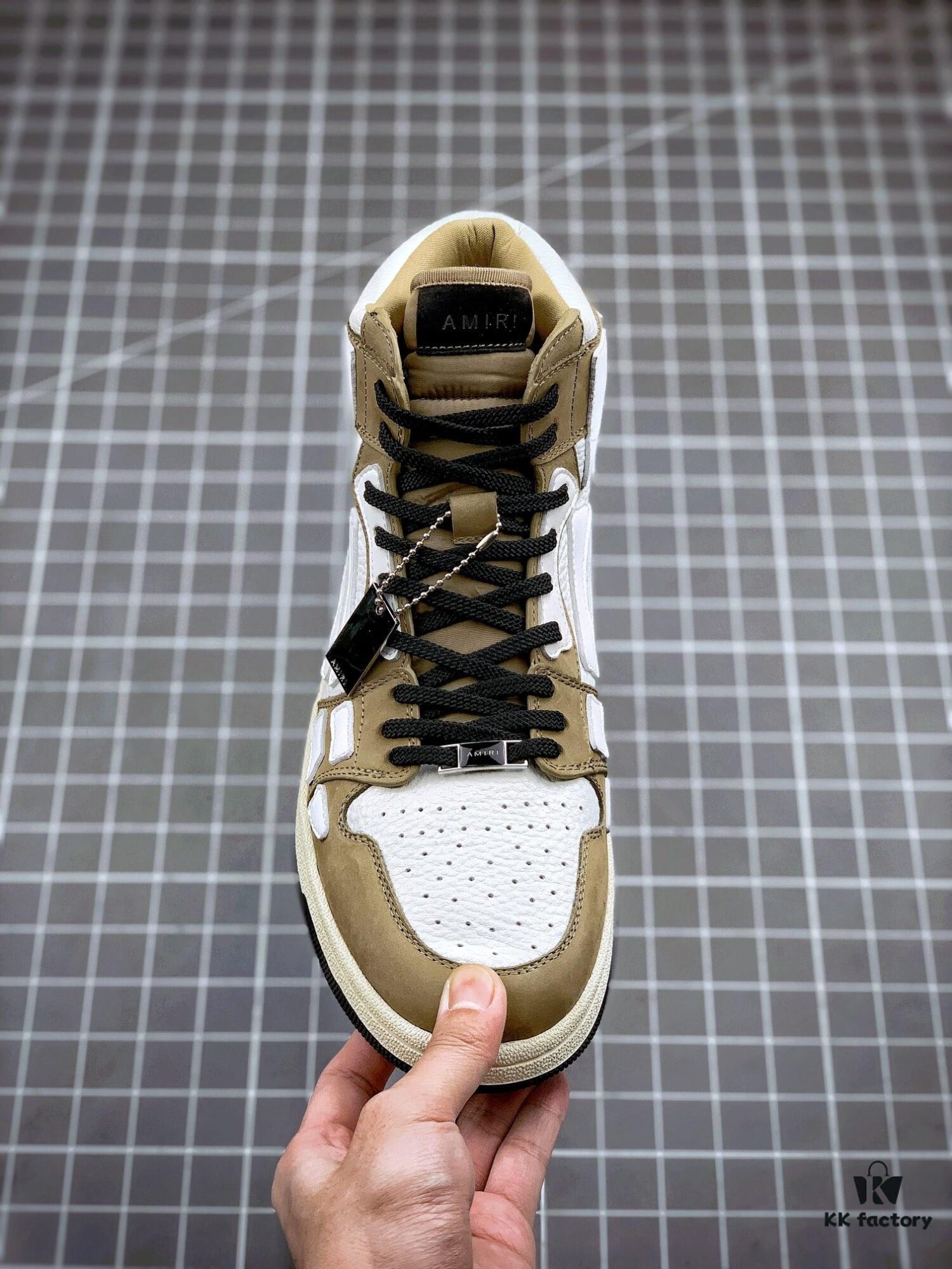 Amiri 2020 Fall/Winter New Streetwear Sneakers, Inspired by AJ1 with 3D Skull Embossing, Loved by Celebrities and Influencers like Cai Xukun, Kris Wu, Gali and More