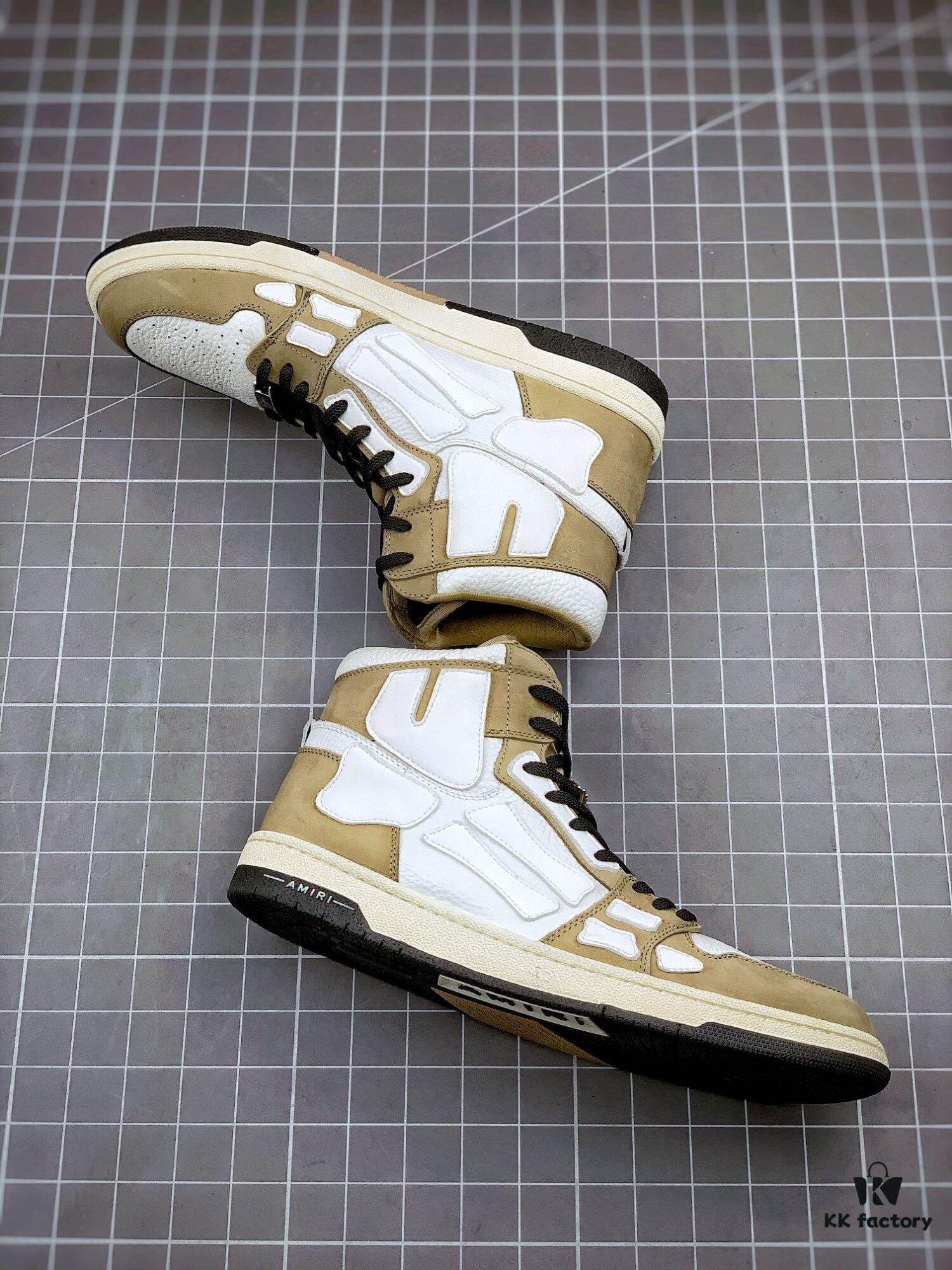 Amiri 2020 Fall/Winter New Streetwear Sneakers, Inspired by AJ1 with 3D Skull Embossing, Loved by Celebrities and Influencers like Cai Xukun, Kris Wu, Gali and More