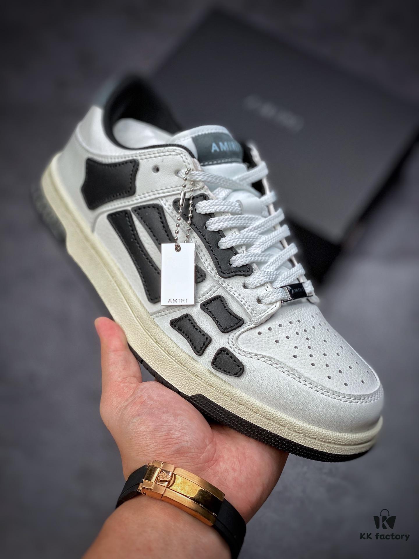 Amiri Skeleton Low Sneakers - Skeleton Series Low-Top Athletic Casual Shoes