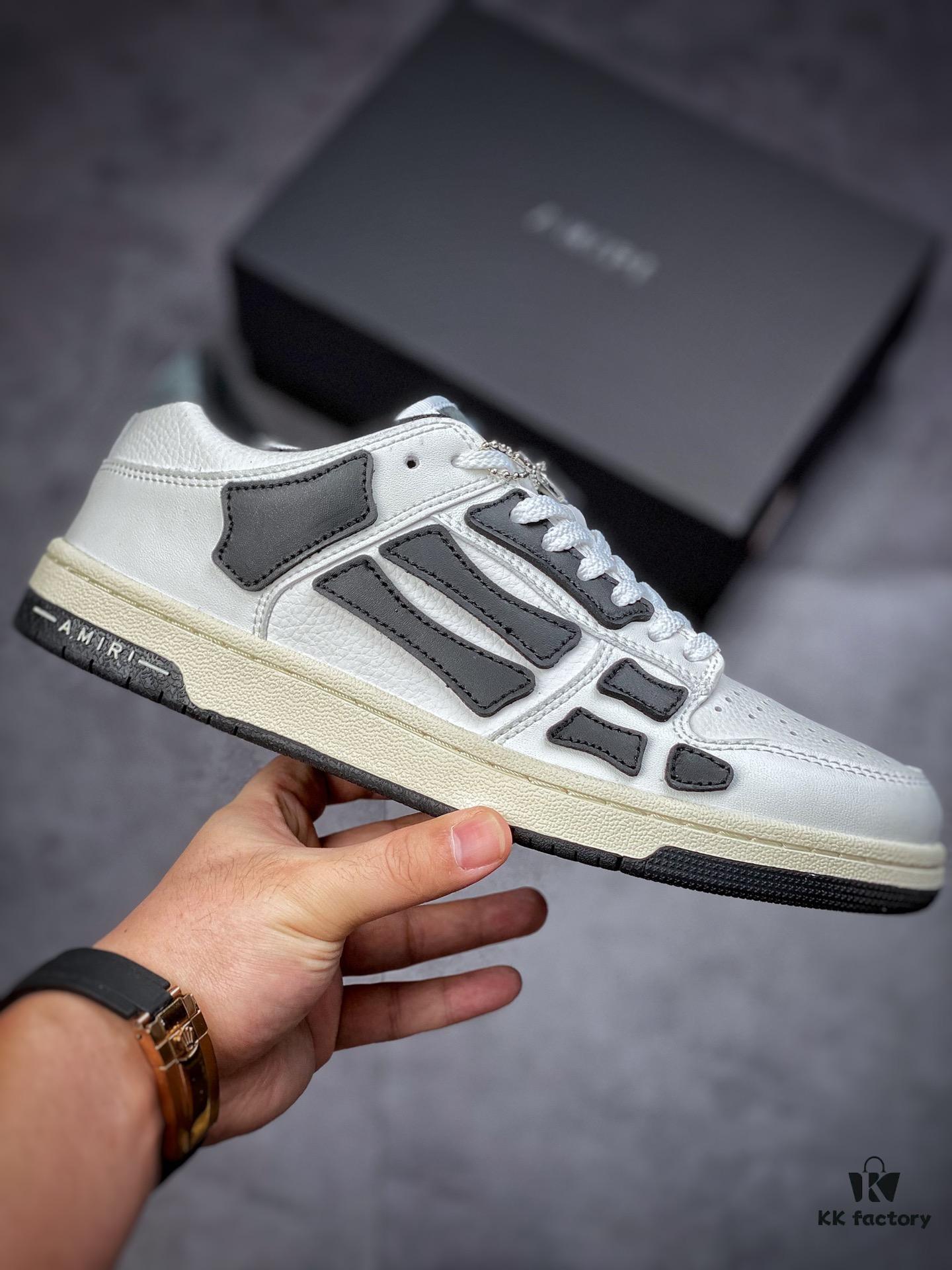 Amiri Skeleton Low Sneakers - Skeleton Series Low-Top Athletic Casual Shoes