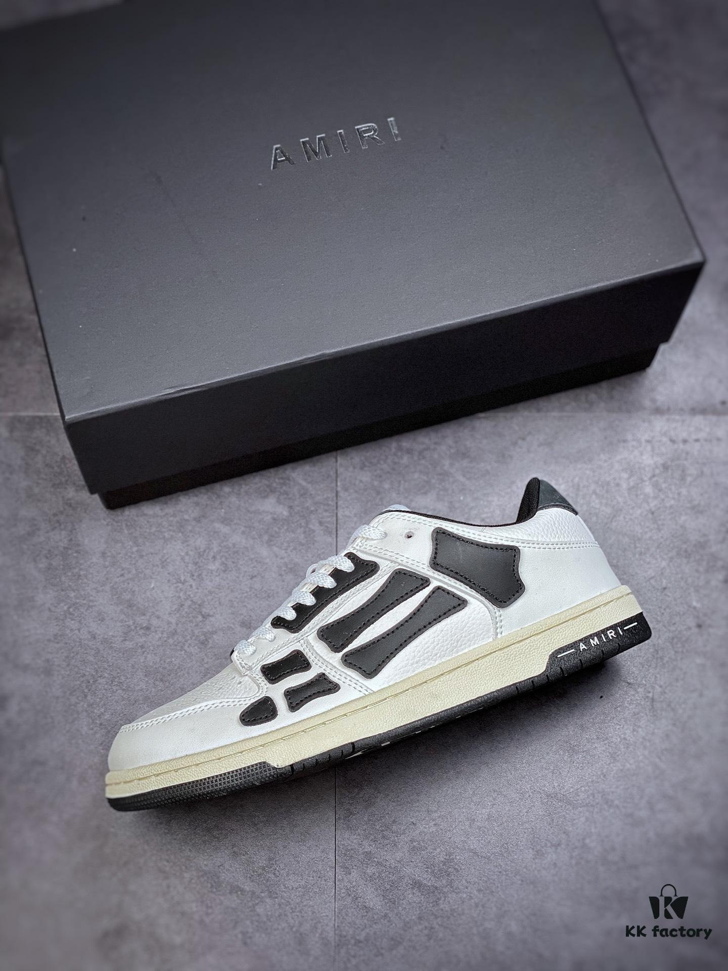 Amiri Skeleton Low Sneakers - Skeleton Series Low-Top Athletic Casual Shoes