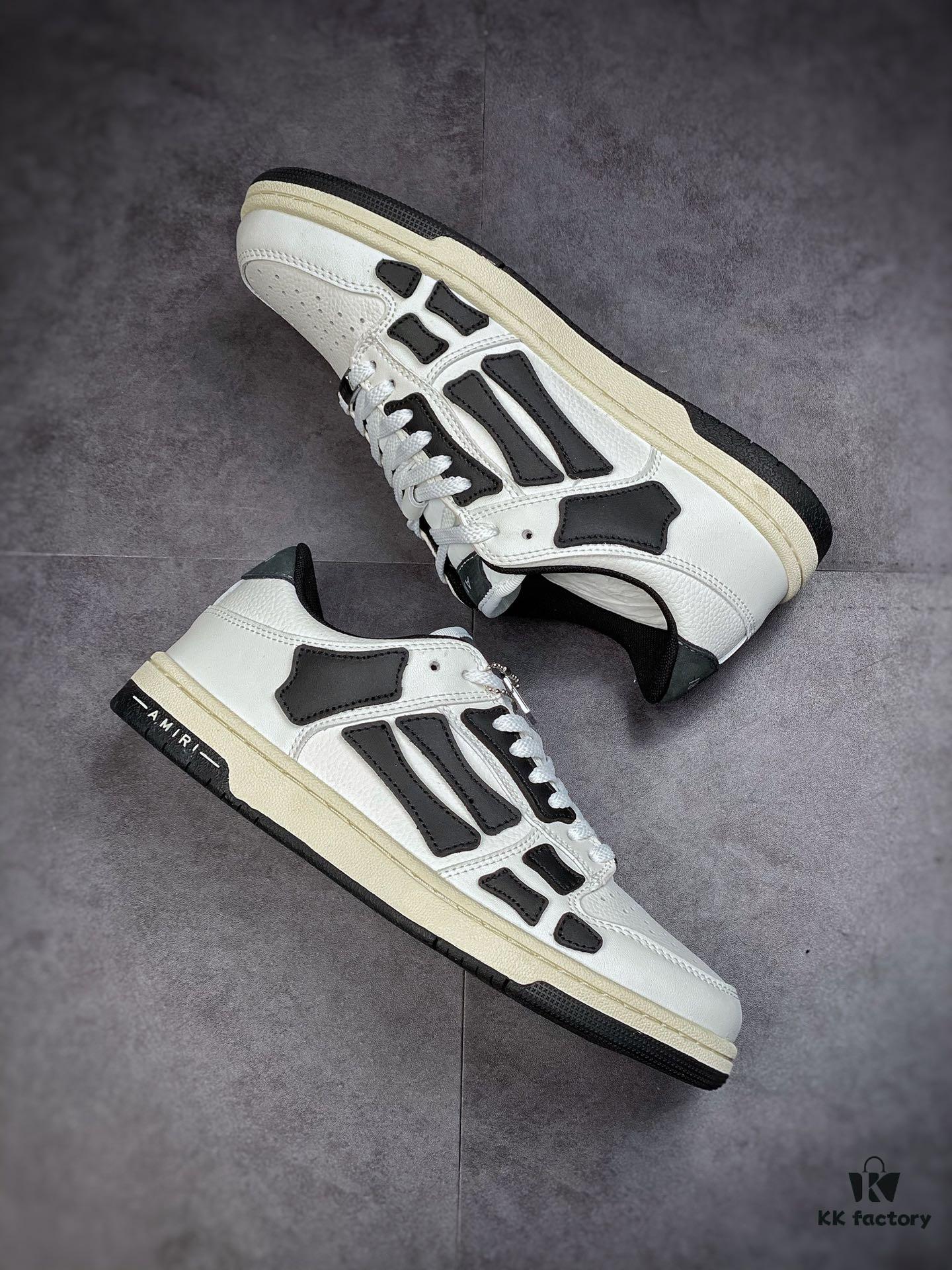 Amiri Skeleton Low Sneakers - Skeleton Series Low-Top Athletic Casual Shoes