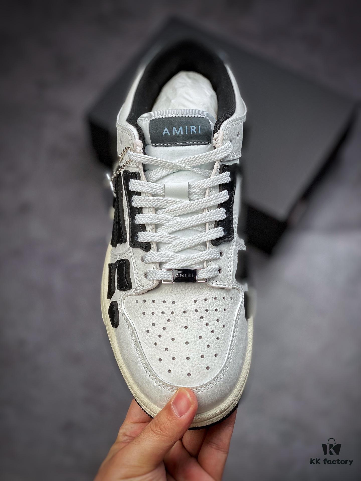 Amiri Skeleton Low Sneakers - Skeleton Series Low-Top Athletic Casual Shoes