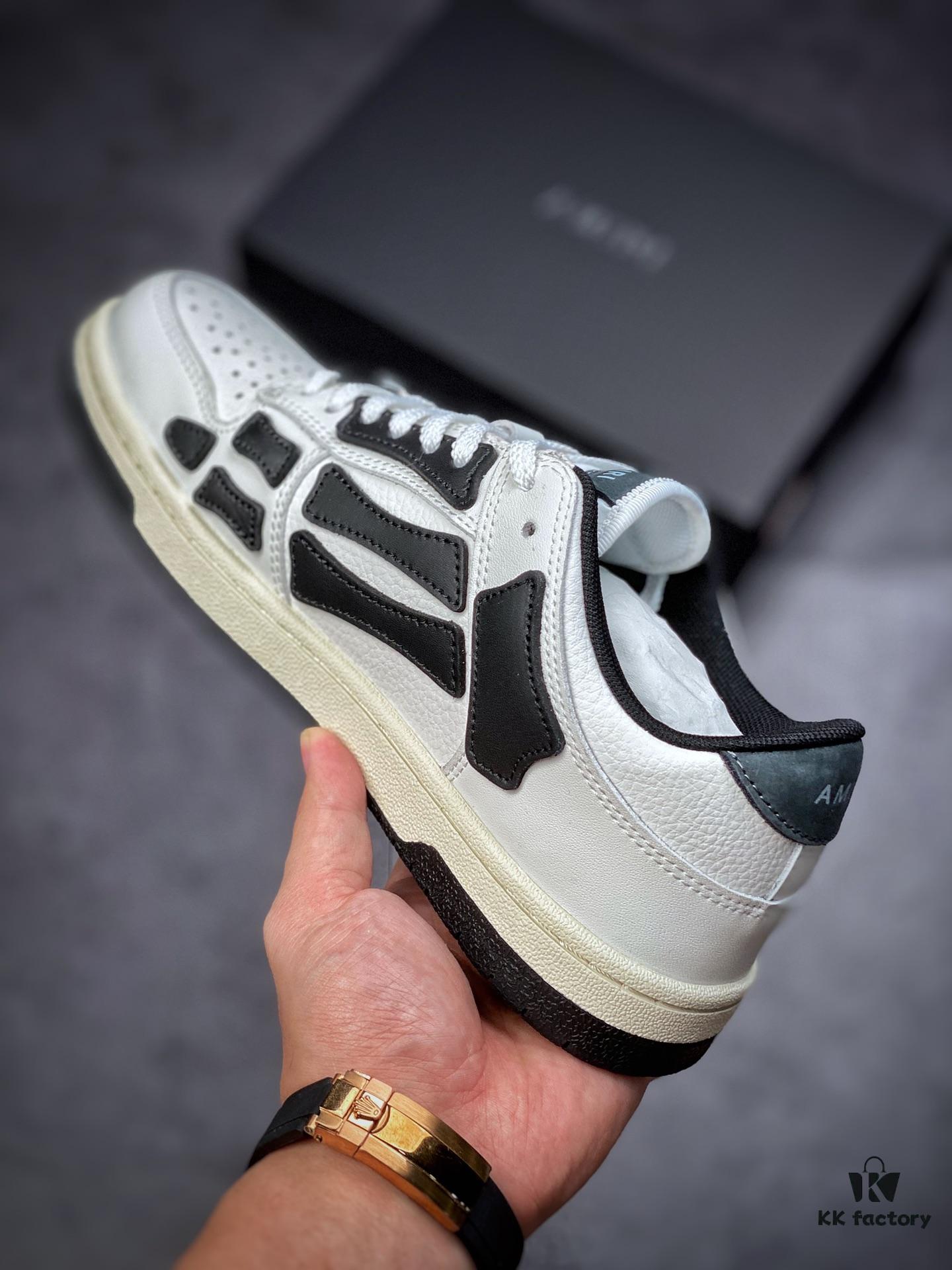 Amiri Skeleton Low Sneakers - Skeleton Series Low-Top Athletic Casual Shoes