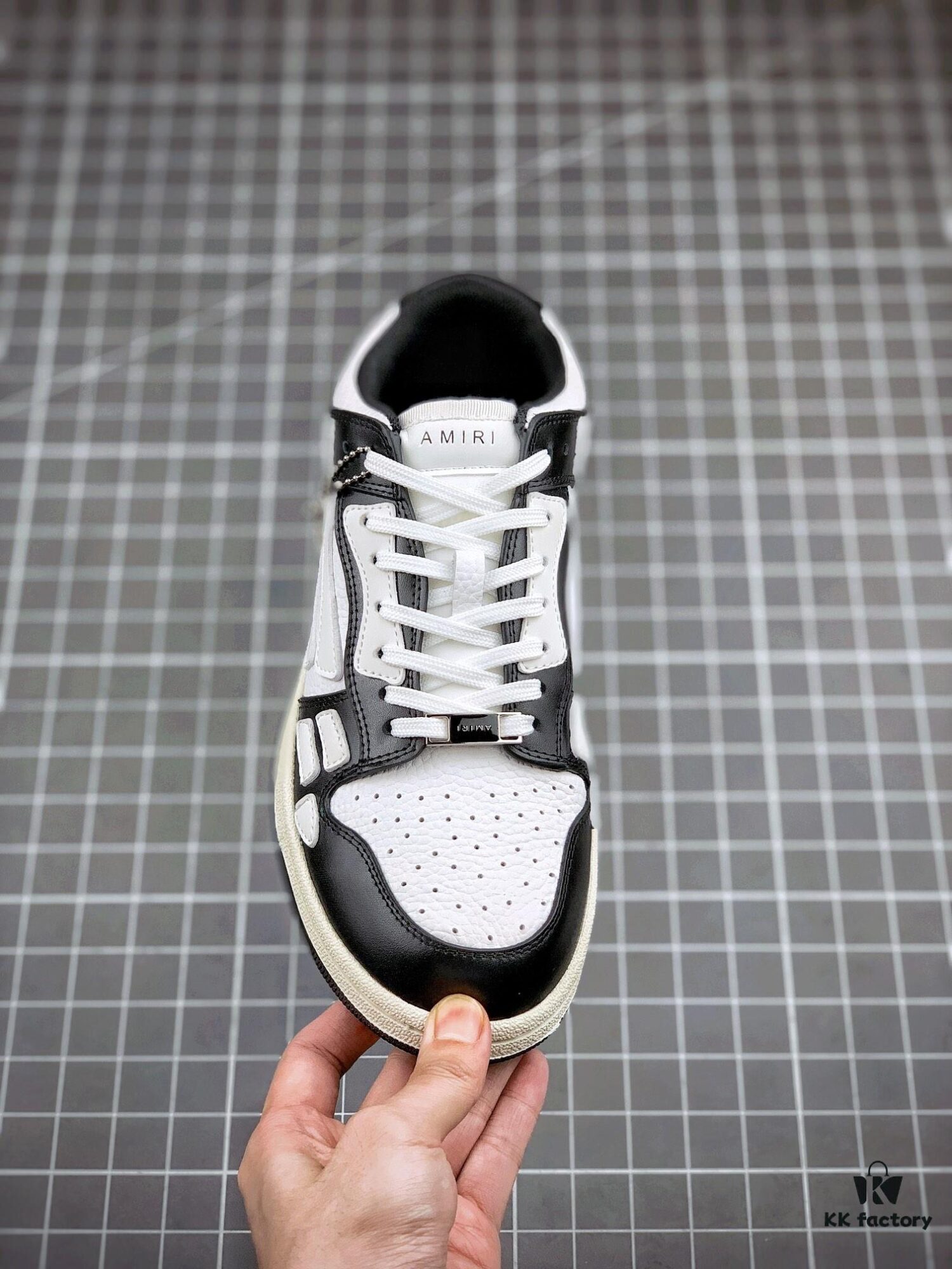 AMIRI 21SS SKEL-TOP Skeleton Low-Top Shoes