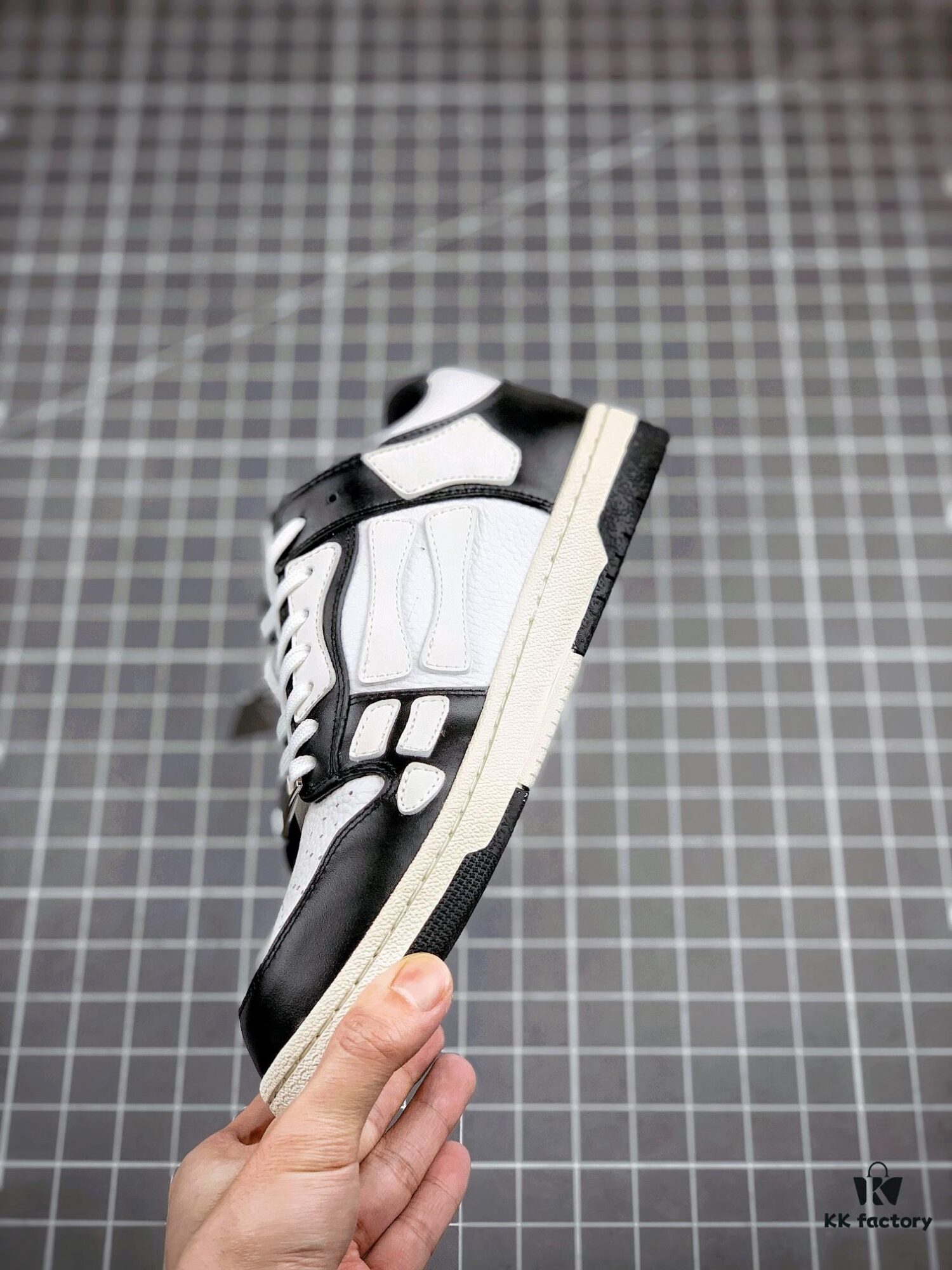 AMIRI 21SS SKEL-TOP Skeleton Low-Top Shoes