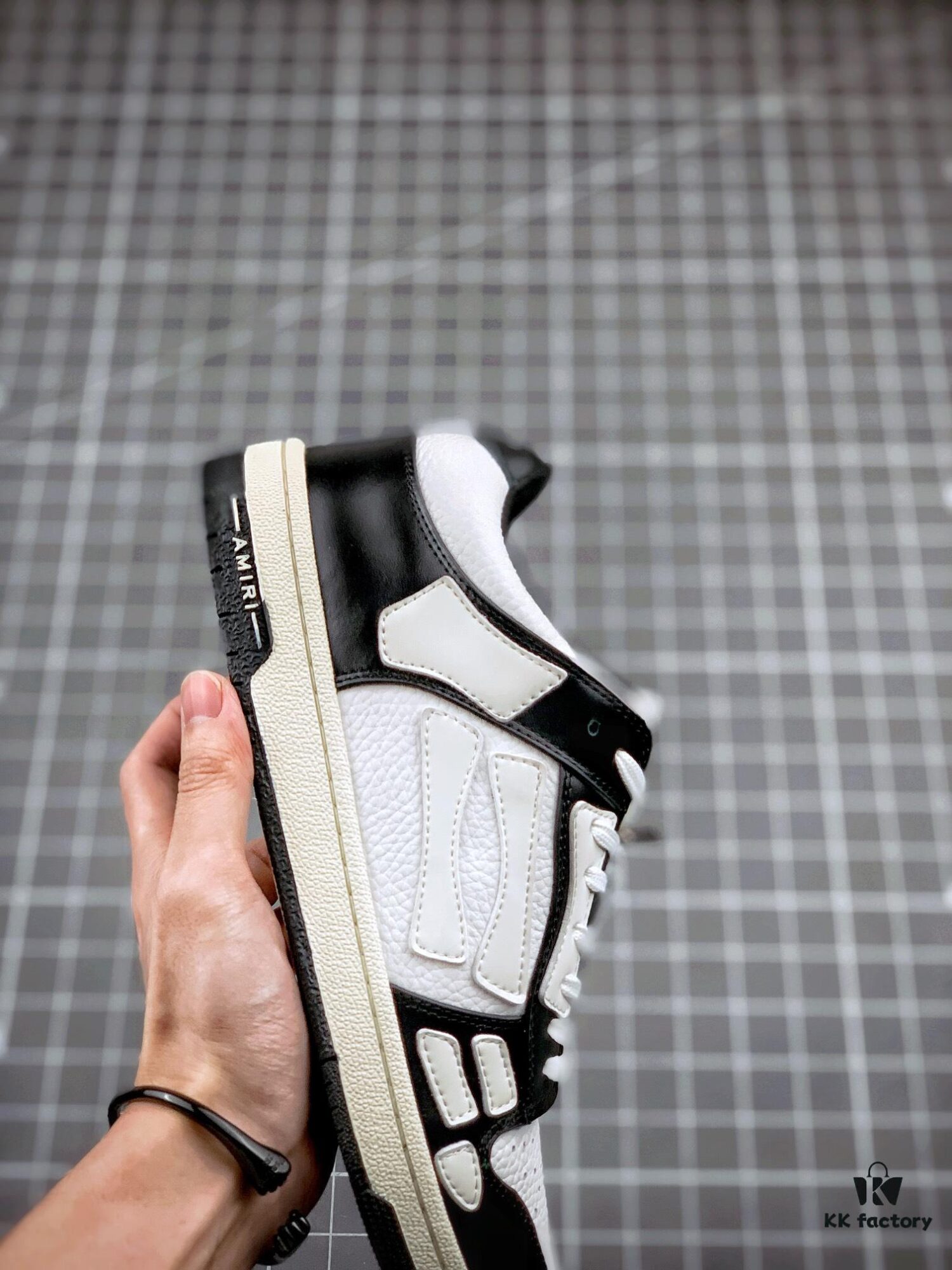 AMIRI 21SS SKEL-TOP Skeleton Low-Top Shoes