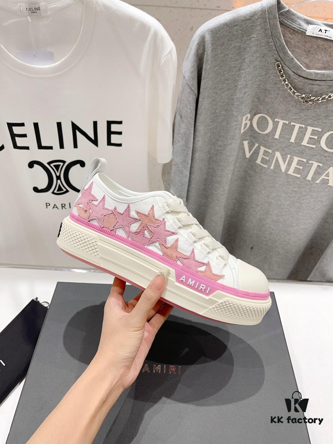 Amiri 2023 Fall/Winter New Arrival | Star-Print Casual Sneakers