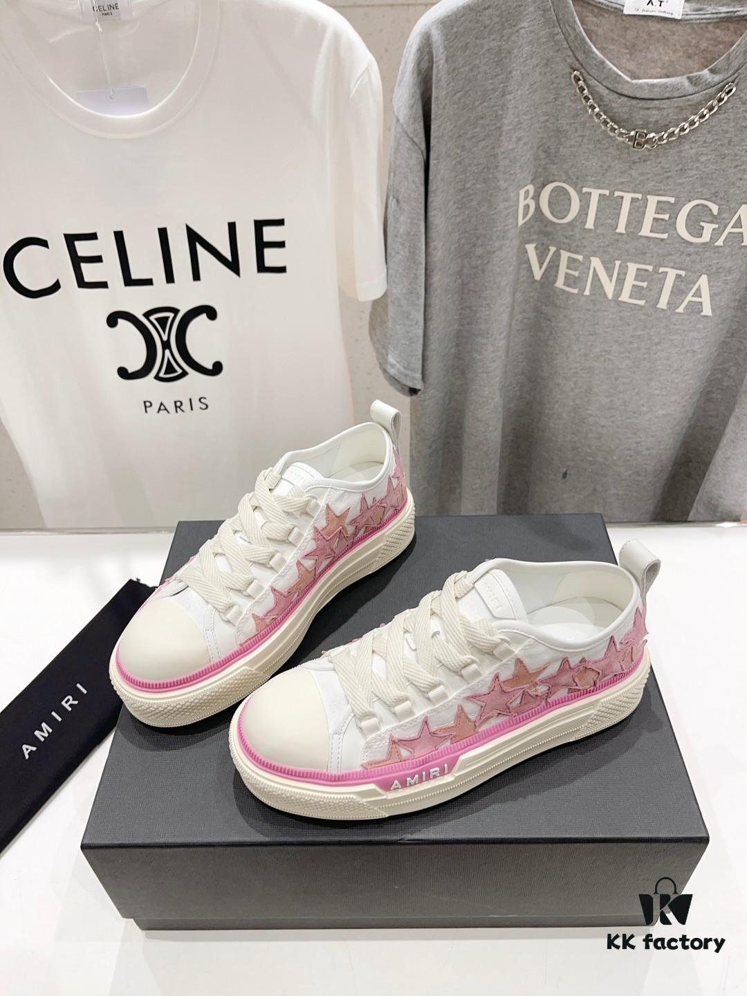 Amiri 2023 Fall/Winter New Arrival | Star-Print Casual Sneakers