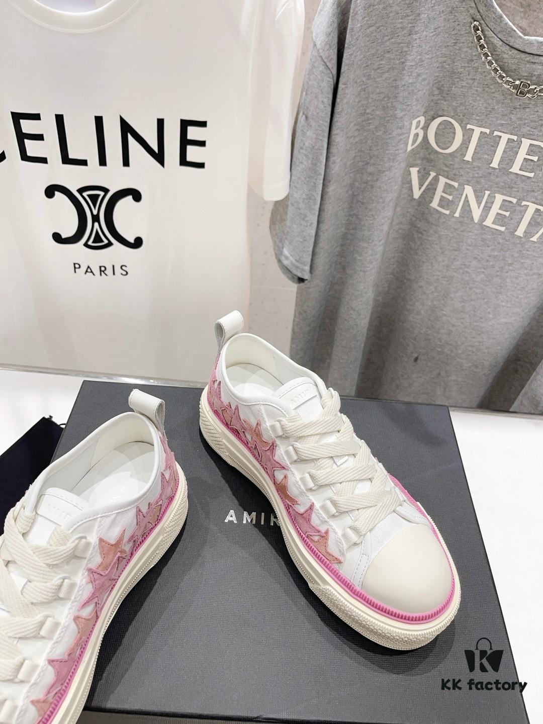 Amiri 2023 Fall/Winter New Arrival | Star-Print Casual Sneakers