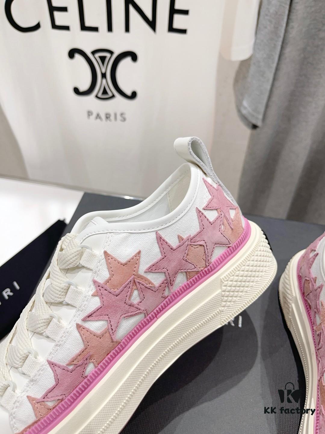 Amiri 2023 Fall/Winter New Arrival | Star-Print Casual Sneakers